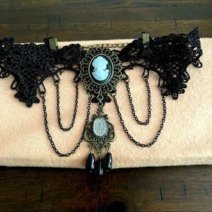🌙2/$27🌙 Fairy Grunge Lace Choker Necklace 🪄🖤🧚🏻⚔️